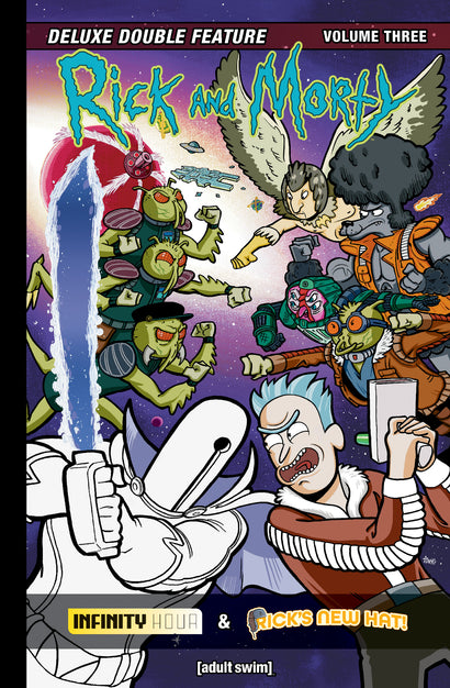 RICK AND MORTY DELUXE DOUBLE FEATURE HARDCOVER VOL 3
