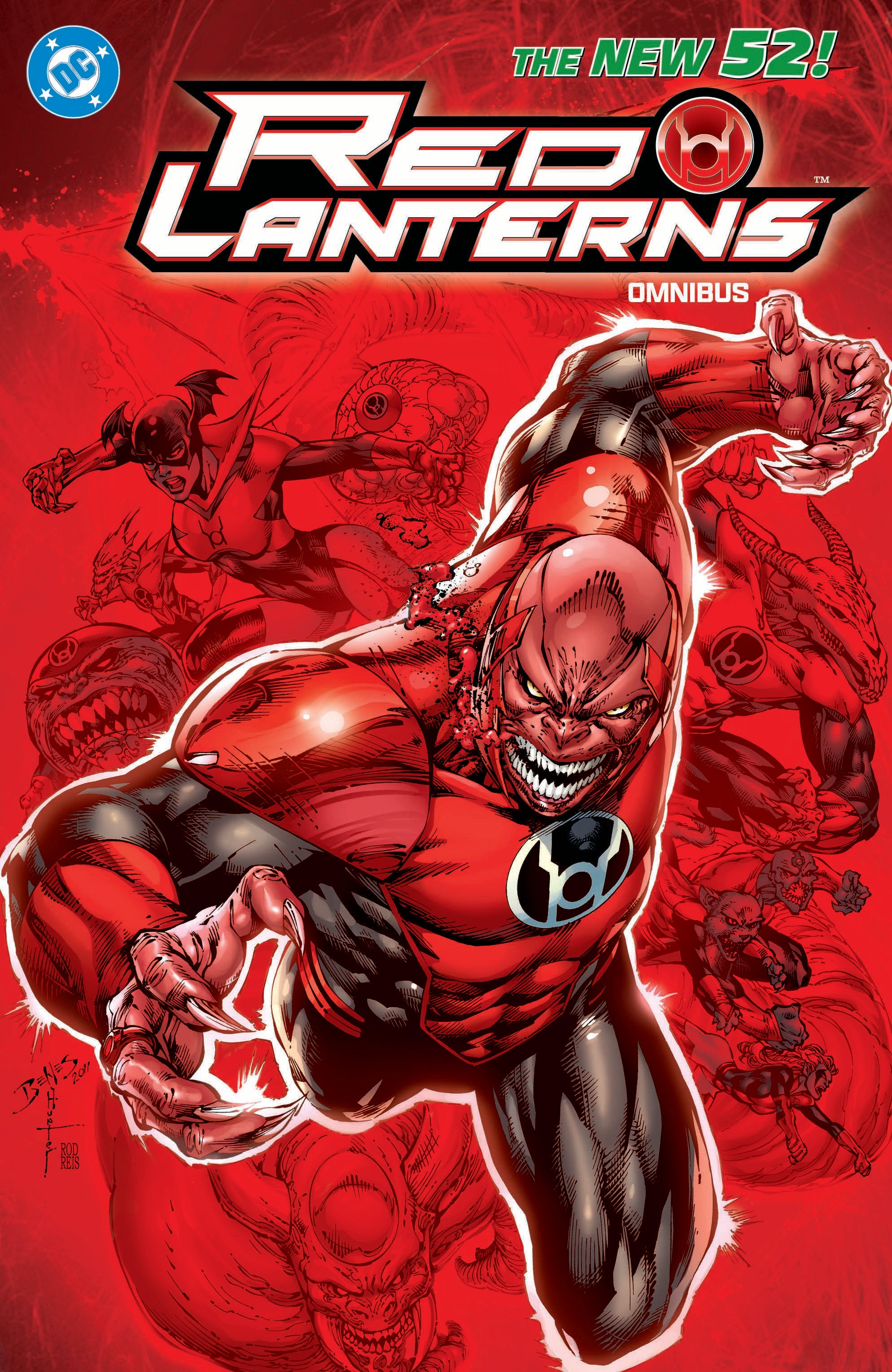 RED LANTERNS THE NEW 52 OMNIBUS HARDCOVER