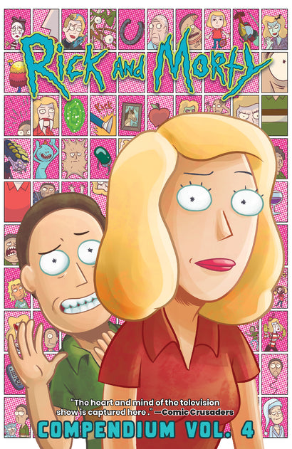 RICK AND MORTY COMPENDIUM TRADE PAPERBACK VOL 04