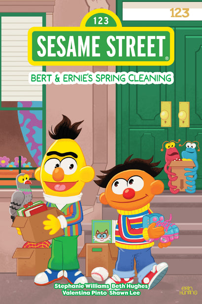 SESAME STREET BERT & ERNIES SPRING CLEANING HARDCOVER