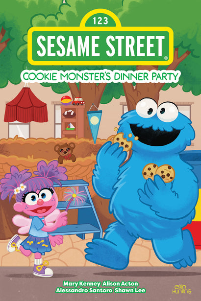 SESAME STREET COOKIE MONSTERS DINNER PARTY HARDCOVER