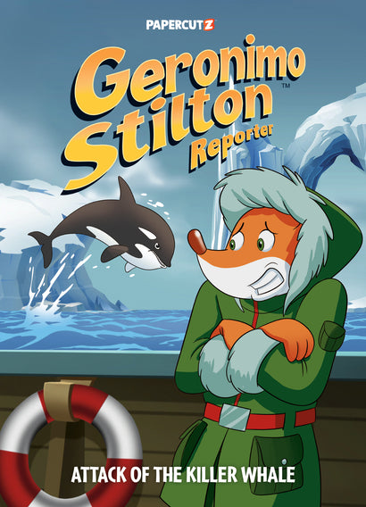 GERONIMO STILTON REPORTER HARDCOVER VOL 18 ATTACK OF THE KILLER WHALE