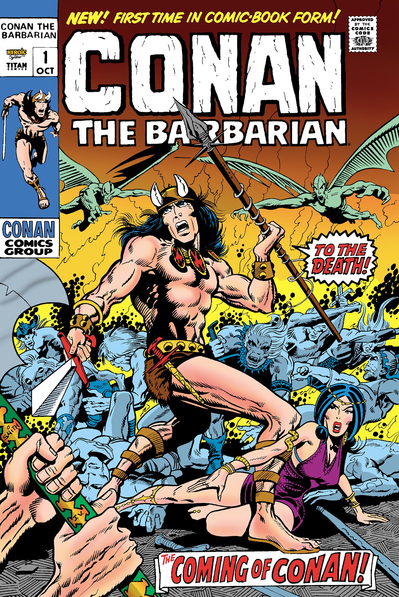 CONAN THE BARBARIAN THE ORIGINAL COMICS OMNIBUS HARDCOVER VOL 01 REGULAR EDITION BARRY WINDSOR SMITH 