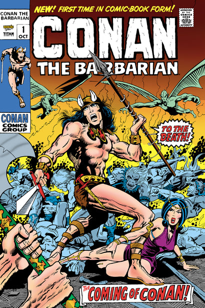 CONAN THE BARBARIAN THE ORIGINAL COMICS OMNIBUS HARDCOVER VOL 01 REGULAR EDITION BARRY WINDSOR SMITH 