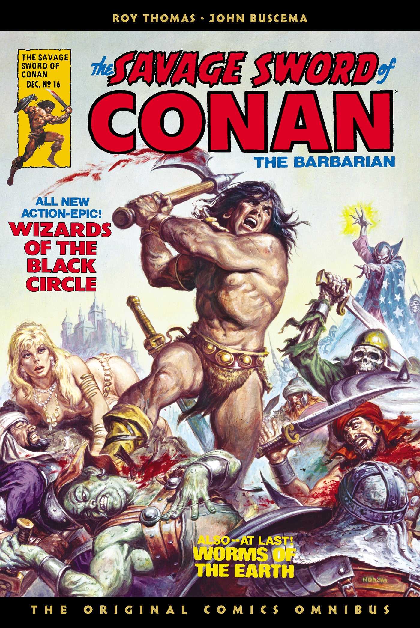 SAVAGE SWORD OF CONAN THE ORIGINAL COMICS OMNIBUS HARDCOVER VOL 02 REGULAR EDITION EARL NOREM 