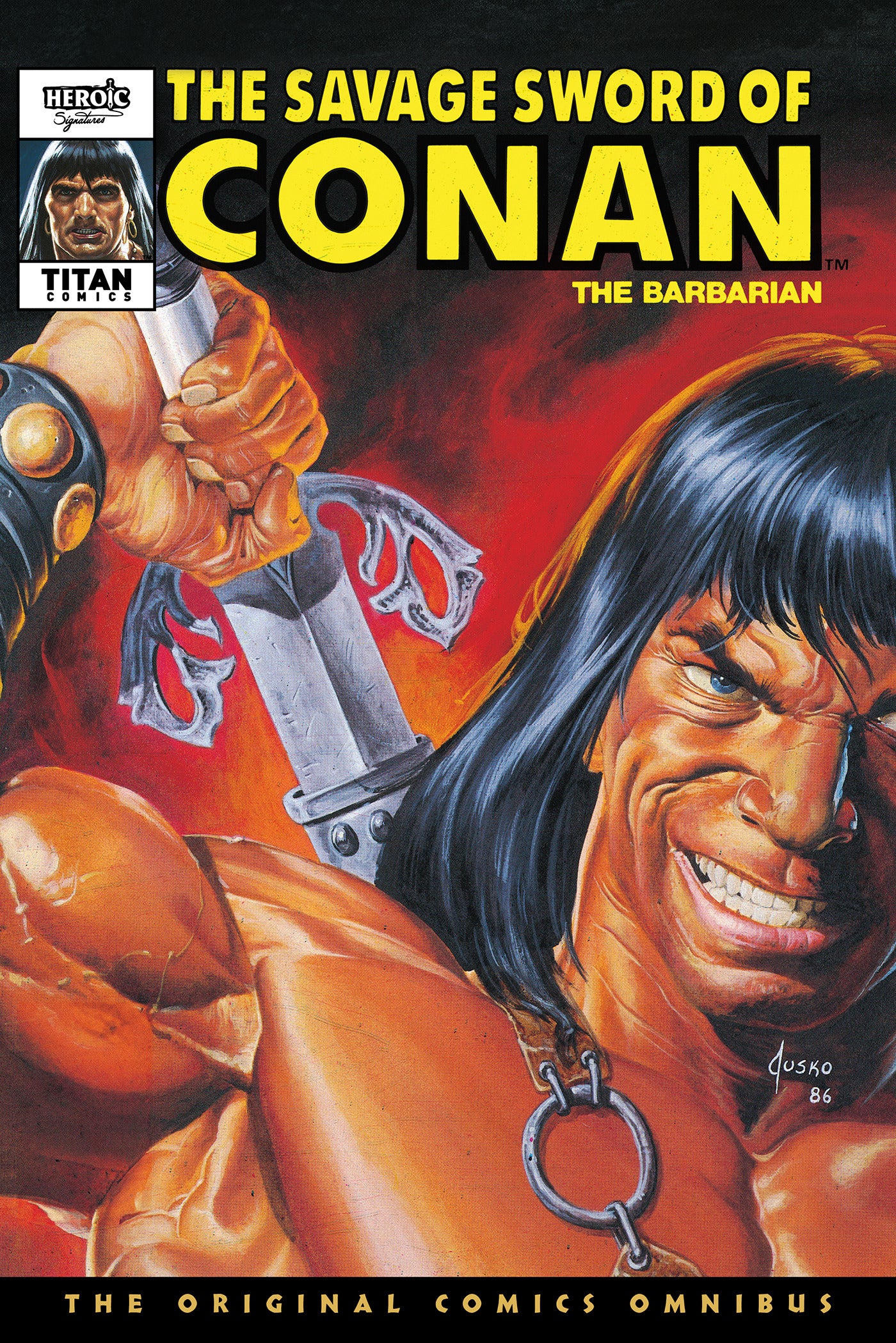 SAVAGE SWORD OF CONAN THE ORIGINAL COMICS OMNIBUS HARDCOVER VOL 09 REGULAR EDITION JOE JUSKO 