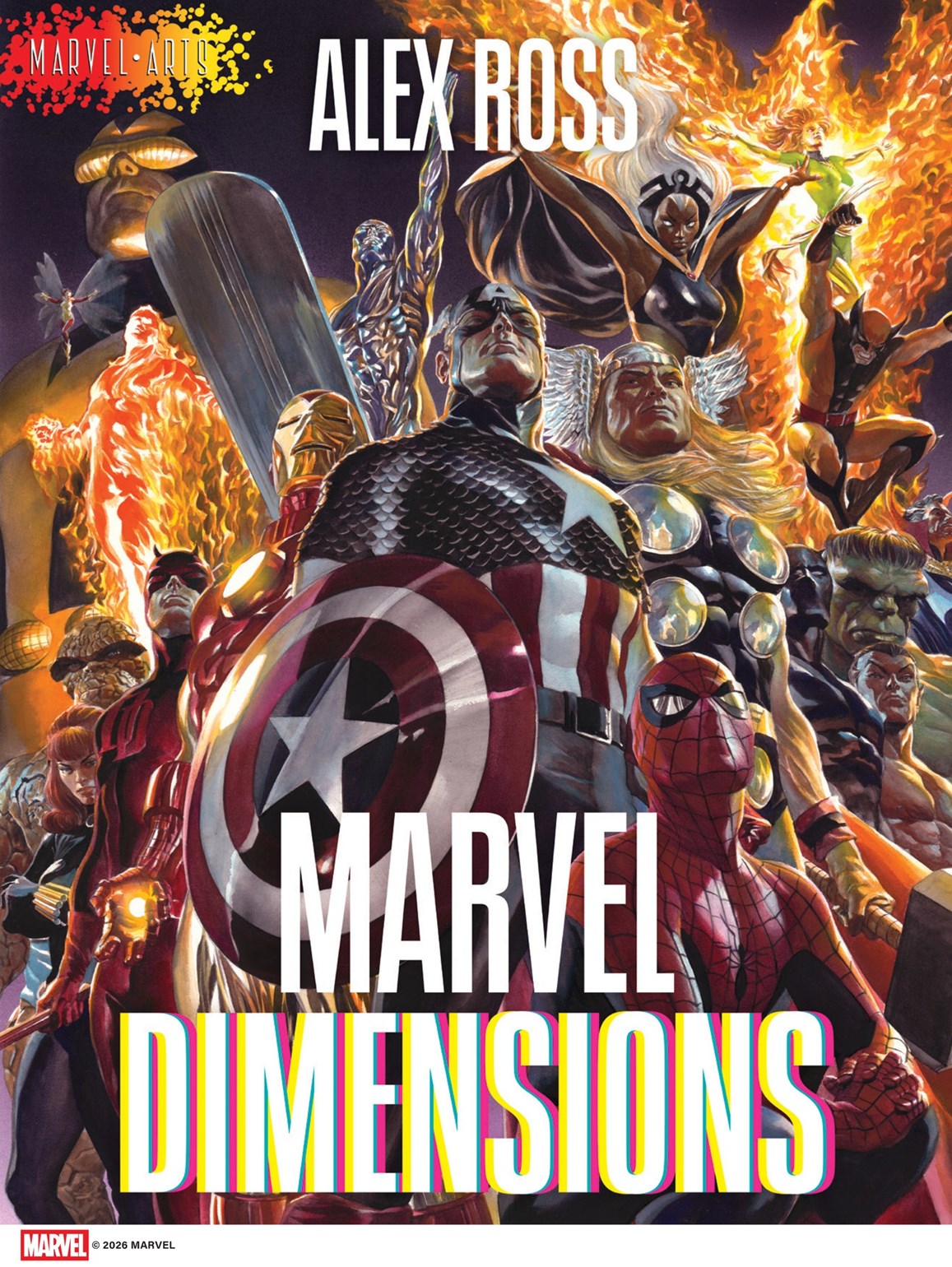 MARVEL DIMENSIONS HARDCOVER