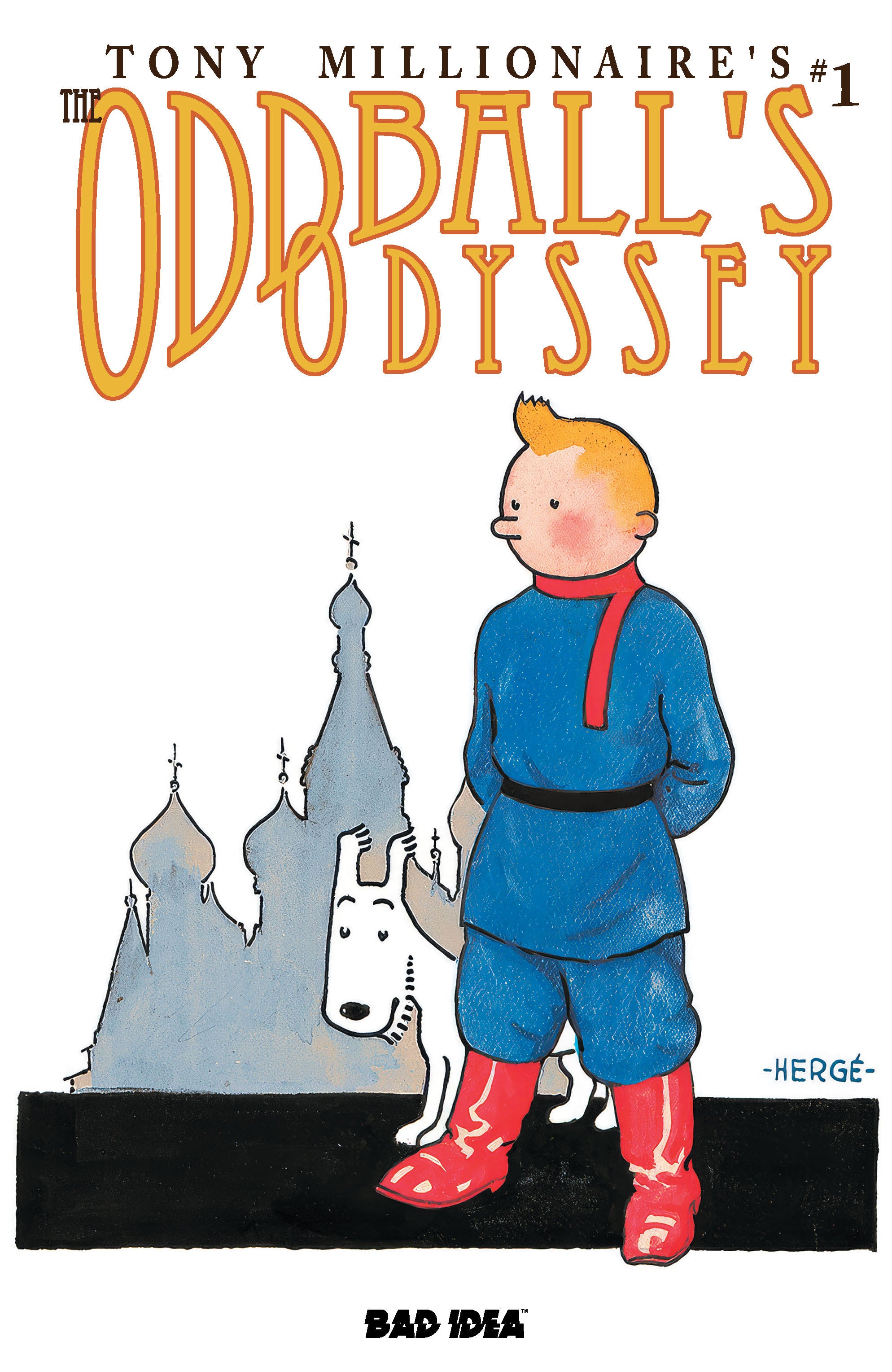 ODDBALLS ODYSSEY #1 (ONE-SHOT) COVER B HERGE OLD MASTERS VARIANT