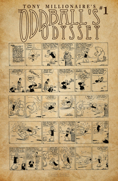 ODDBALLS ODYSSEY #1 (ONE-SHOT) COVER D EC SEGAR OLD MASTERS VARIANT