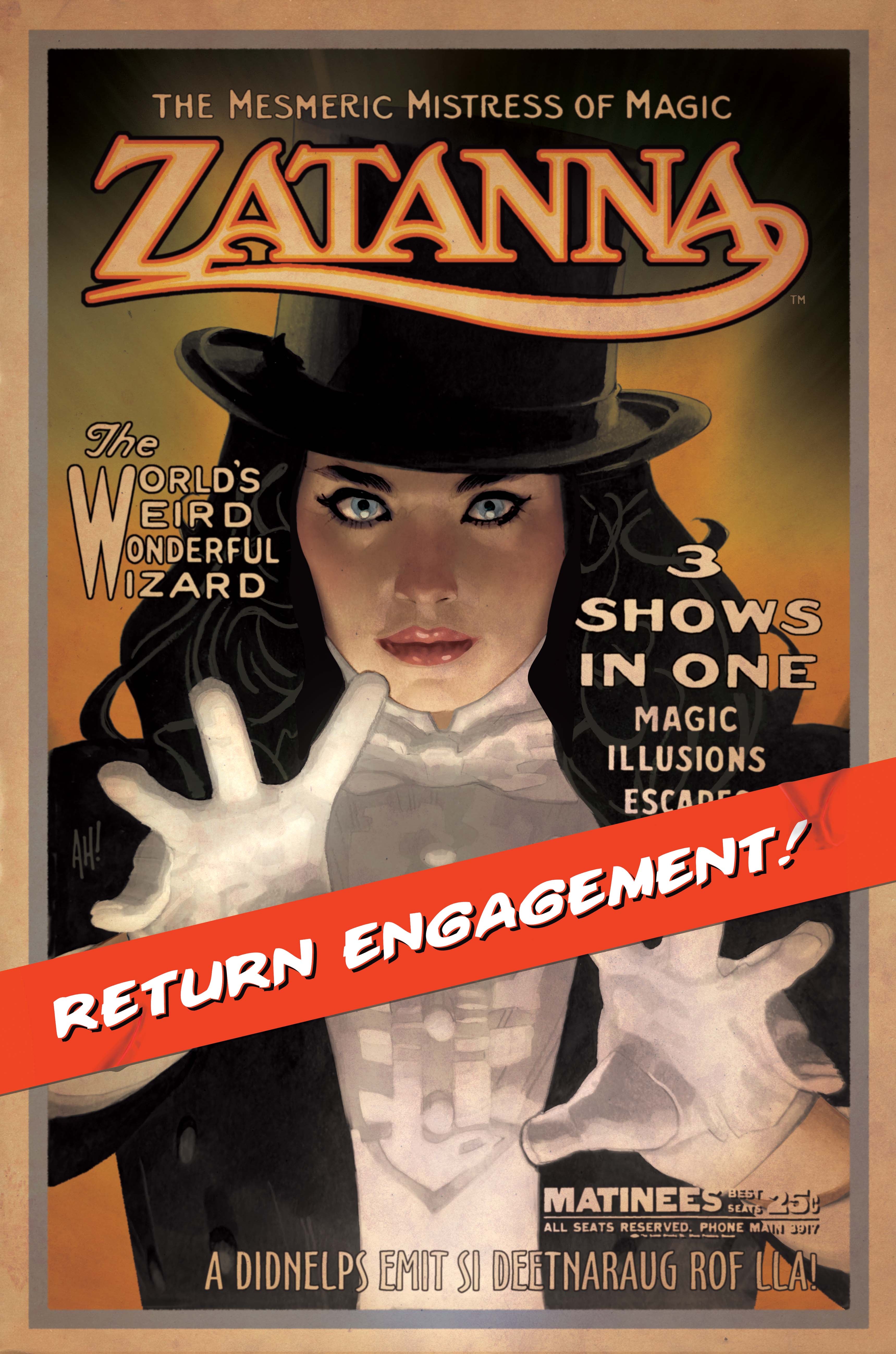 ZATANNA (2026) #1 COVER E ADAM HUGHES FOIL VARIANT