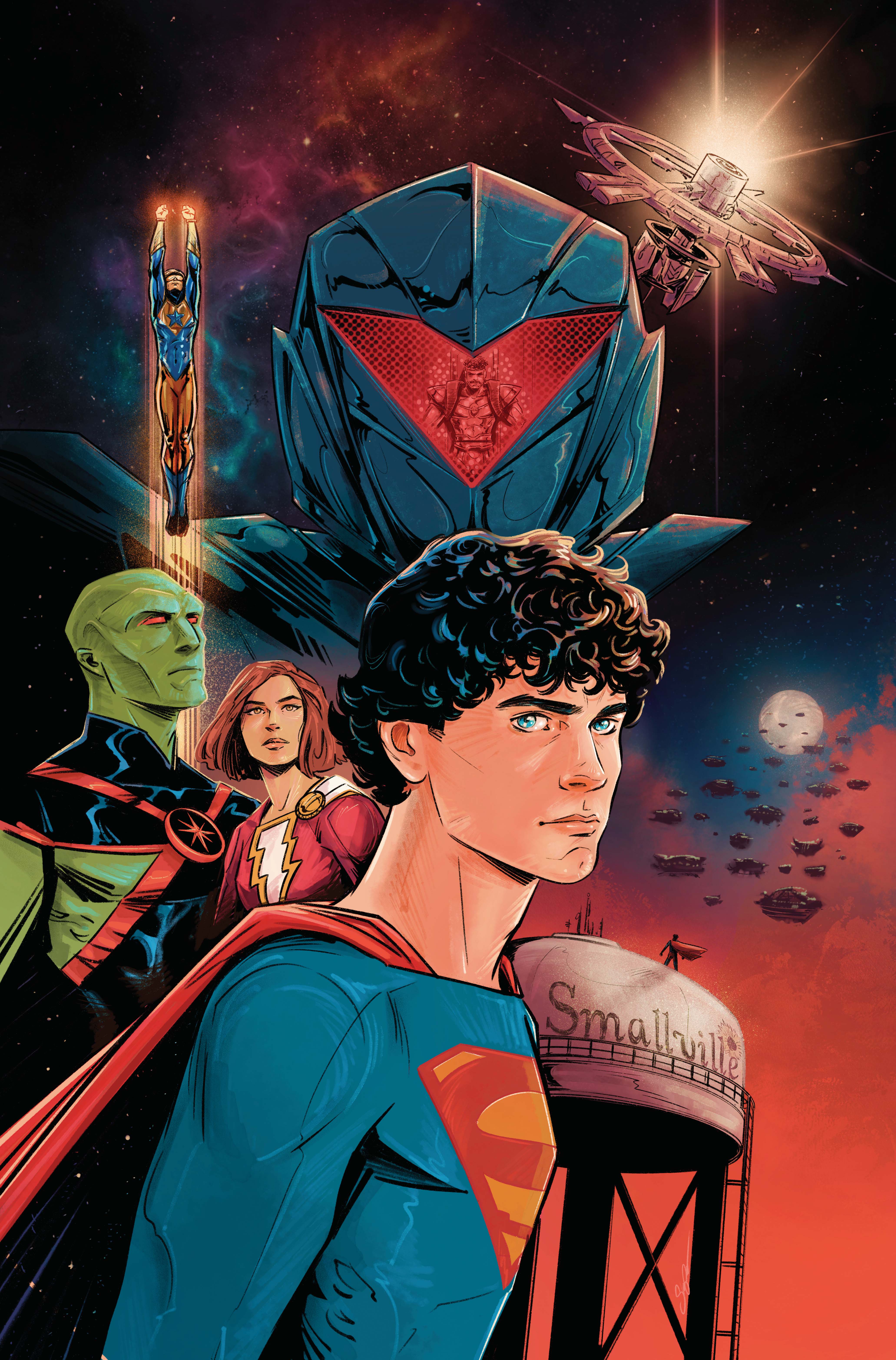 ACTION COMICS #1097 COVER D SKYLAR PATRIDGE THINGS TO COME CARD STOCK VARIANT (THE REIGN OF THE SUPERBOYS)