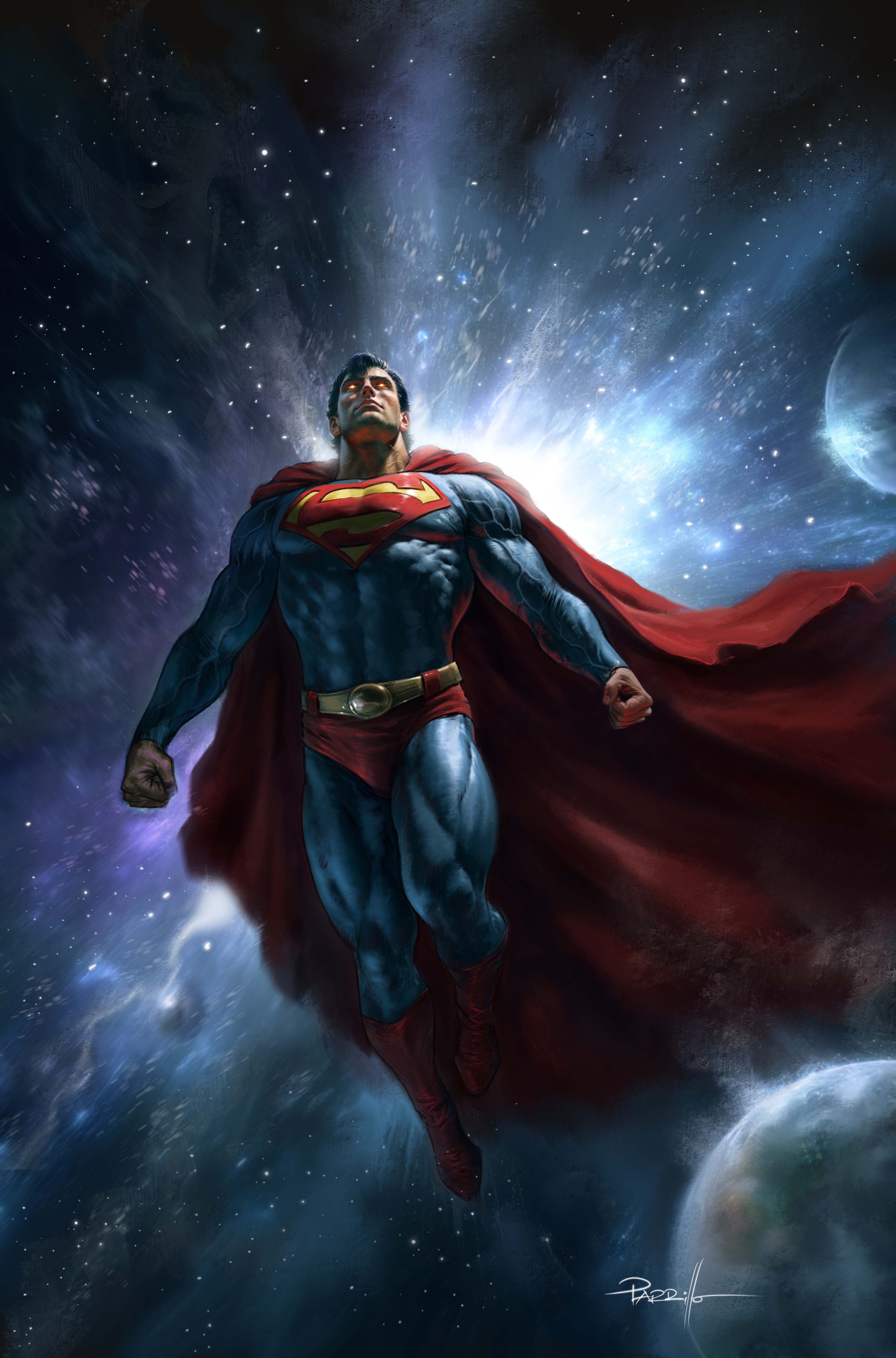 ADVENTURES OF SUPERMAN BOOK OF EL #8 COVER B LUCAS PARILLO CARD STOCK VARIANT