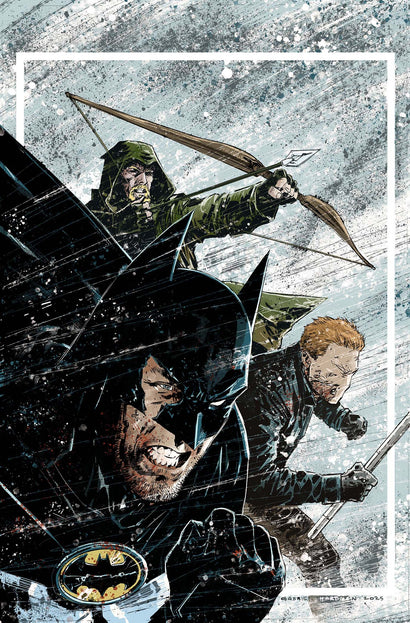 BATMAN GREEN ARROW THE QUESTION ARCADIA #4 COVER A GABRIEL HARDMAN