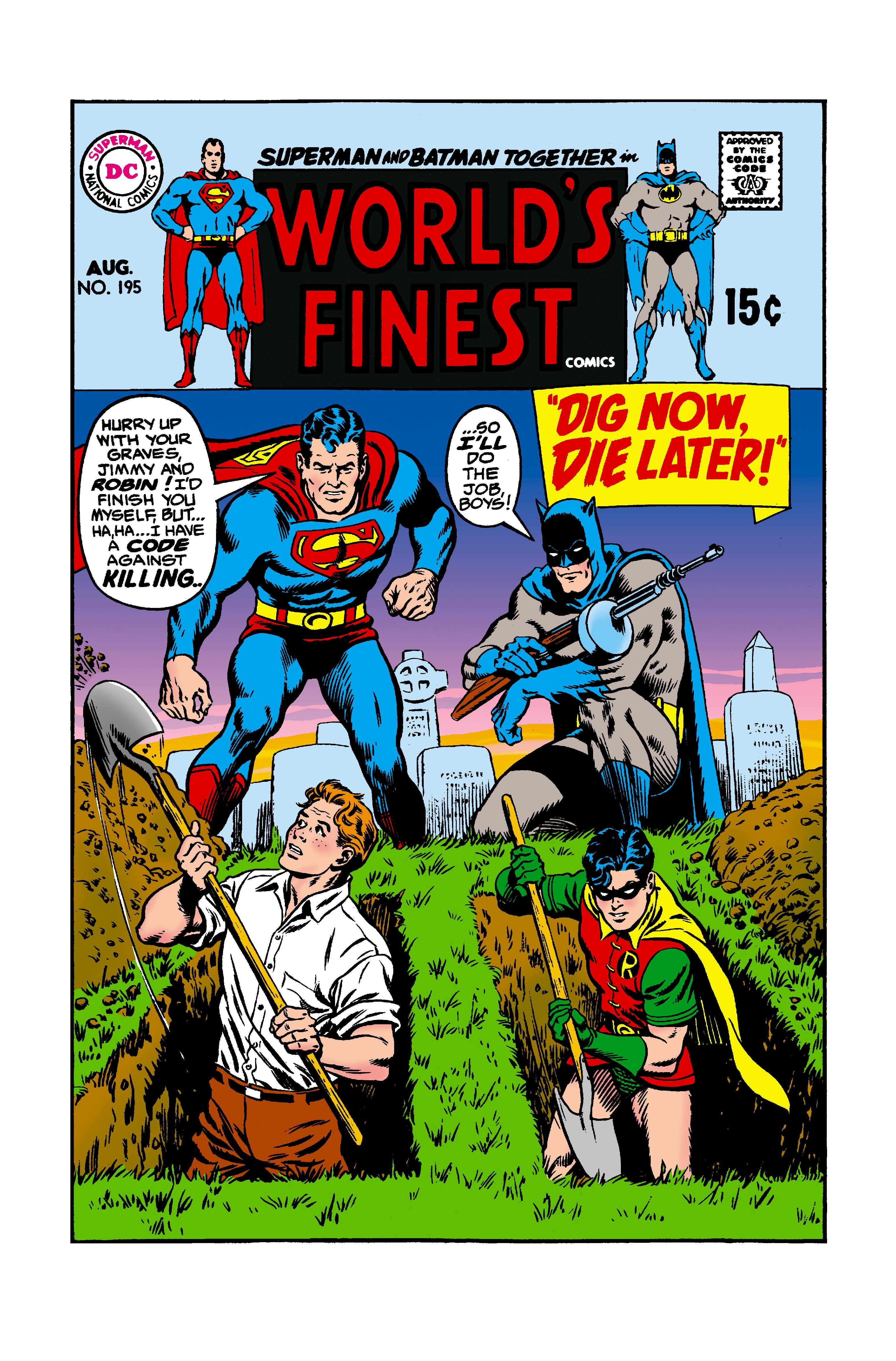 WORLDS FINEST COMICS #195 FACSIMILE EDITION COVER A CURT SWAN