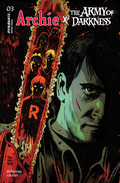 ARCHIE X ARMY OF DARKNESS #3 COVER A FRANCESCO FRANCAVILLA VARIANT