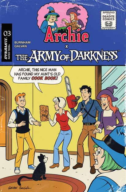 ARCHIE X ARMY OF DARKNESS #3 COVER B BILL GALVAN VARIANT