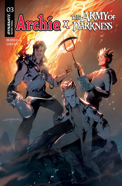 ARCHIE X ARMY OF DARKNESS #3 COVER E STUART SAYGER VARIANT