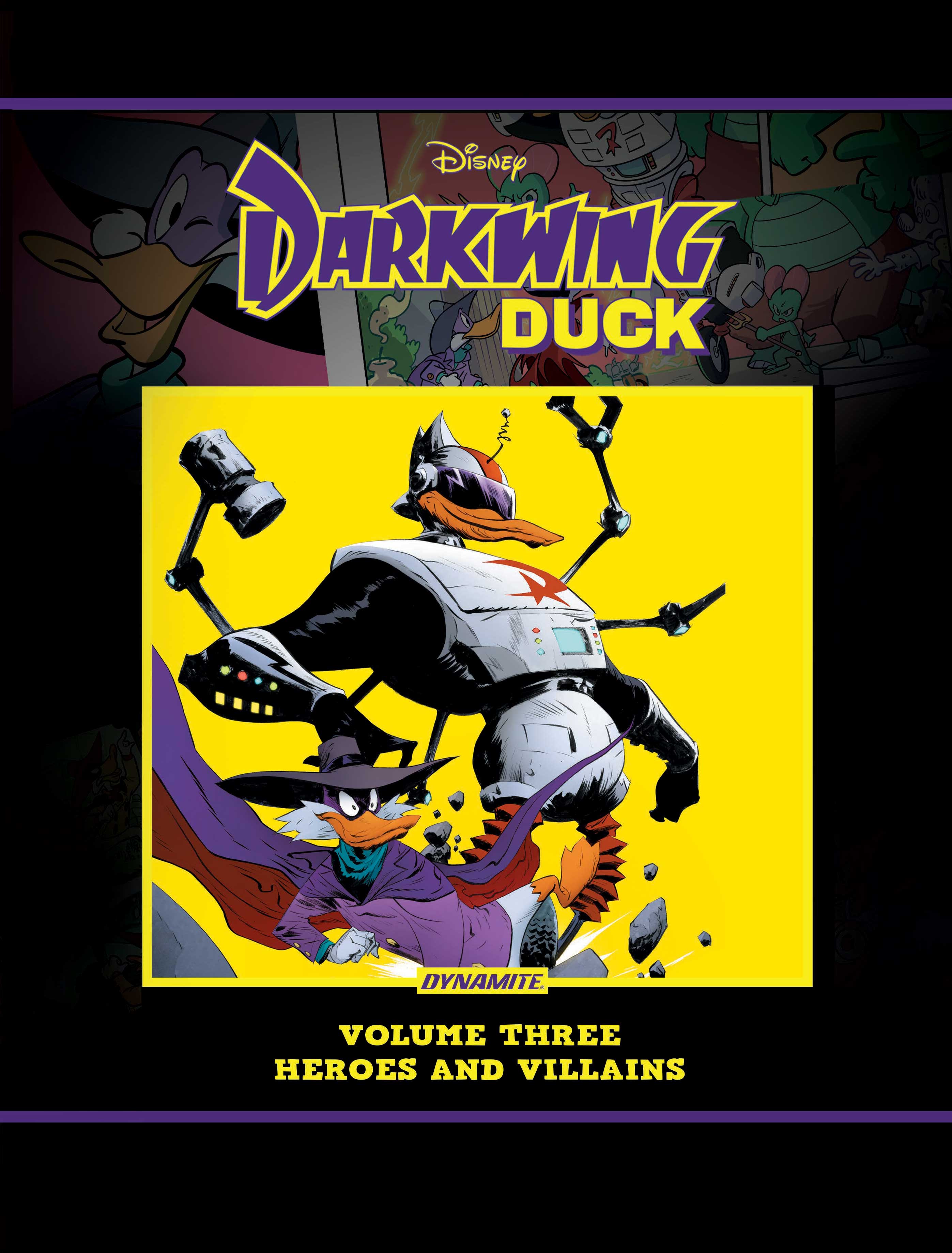 DARKWING DUCK OMNIBUS HARDCOVER VOL 03 HEROES AND VILLAINS 
