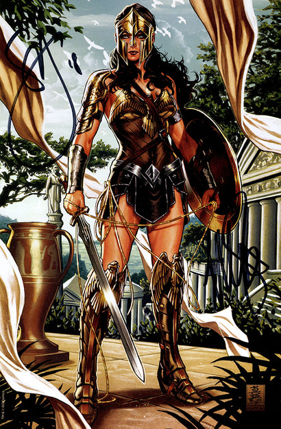 DF JUSTICE LEAGUE #1 CSA EXCLUSIVE VIRGIN VARIANT SIGNED BY SCOTT SNYDER AND MARK BROOKS