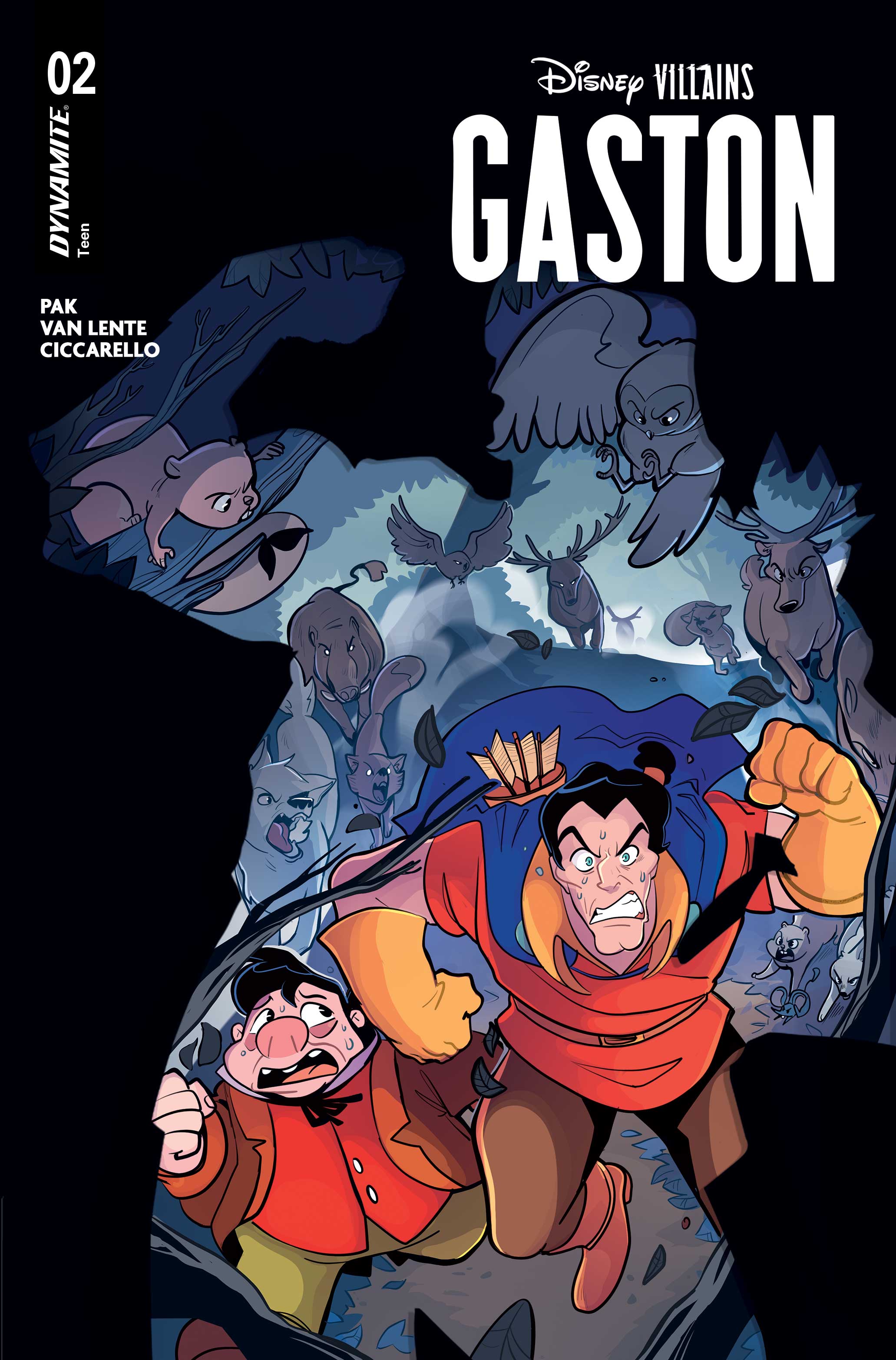 DISNEY VILLAINS GASTON #2 COVER C MILENA CICCARELLO VARIANT