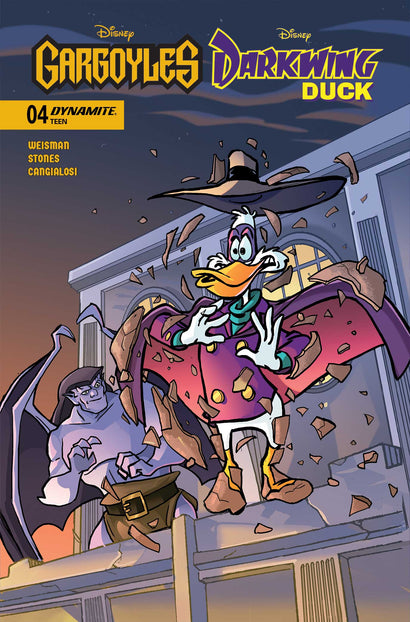 GARGOYLES/DARKWING DUCK #4 COVER A TAD STONES