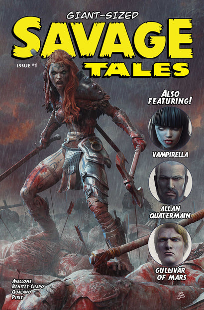 GIANT SIZED SAVAGE TALES (ONE SHOT) COVER A BJORN BARENDS RED SONJA