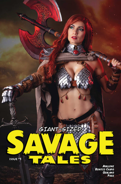 GIANT SIZED SAVAGE TALES (ONE SHOT) COVER C IVY COSPLAY RED SONJA VARIANT