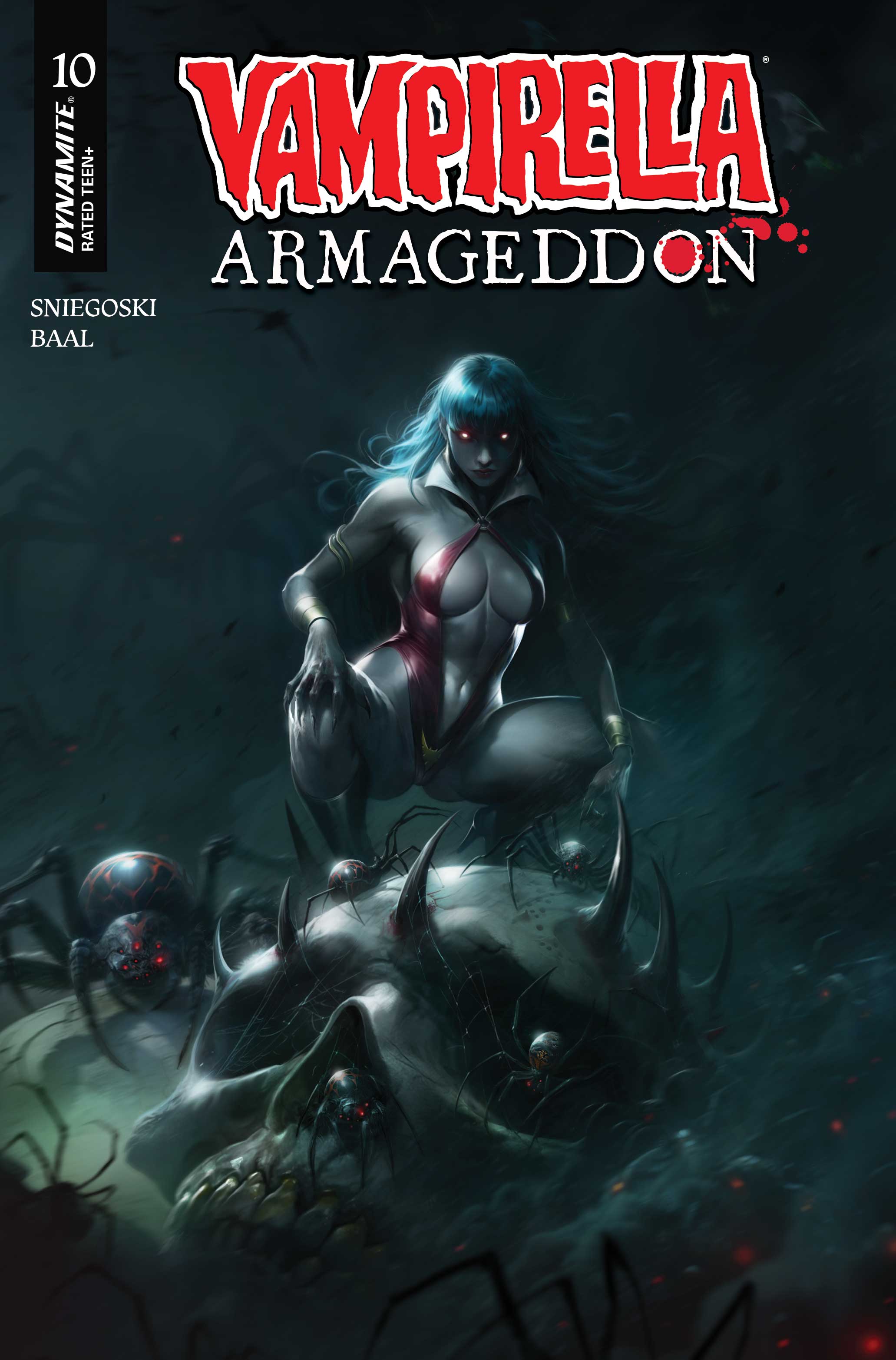 VAMPIRELLA ARMAGEDDON #10 COVER A FRANCESCO MATTINA