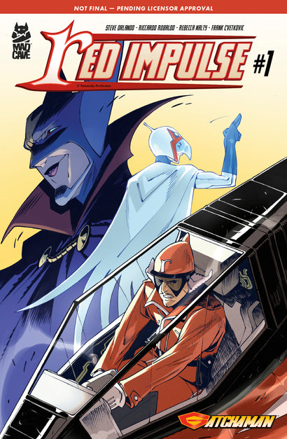 GATCHAMAN RED IMPULSE #1 COVER A RICCARDO ROBALDO