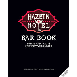 HAZBIN HOTEL BAR BOOK HARDCOVER