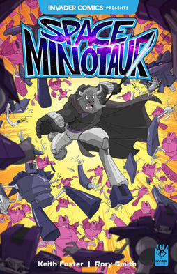 INVADER COMICS PRESENTS SPACE MINOTAUR #1 (ONE SHOT) COVER A RORY SMITH