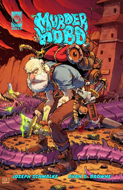 MURDER HOBO #1 COVER B RYAN G BROWNE VAR