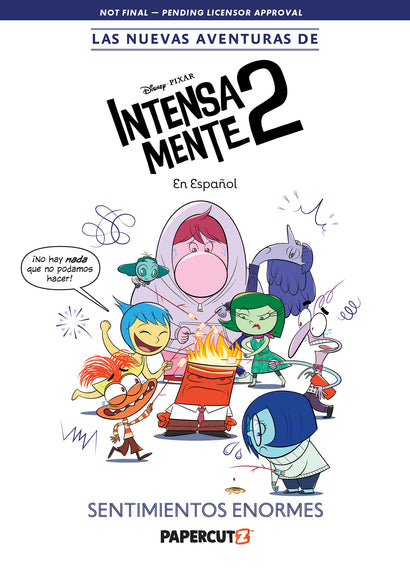 LAS NUEVAS AVENTURAS DE INTENSAMENTE 2 VOL 01 SENTIMIENTOS ENORMES HARDCOVER