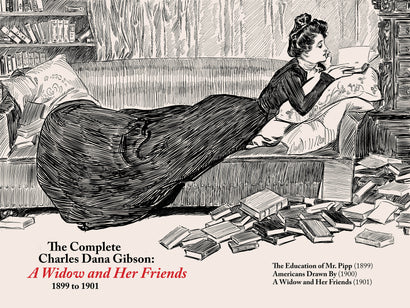 COMPLETE CHARLES DANA GIBSON A WIDOW AND HER FRIENDS HARDCOVER