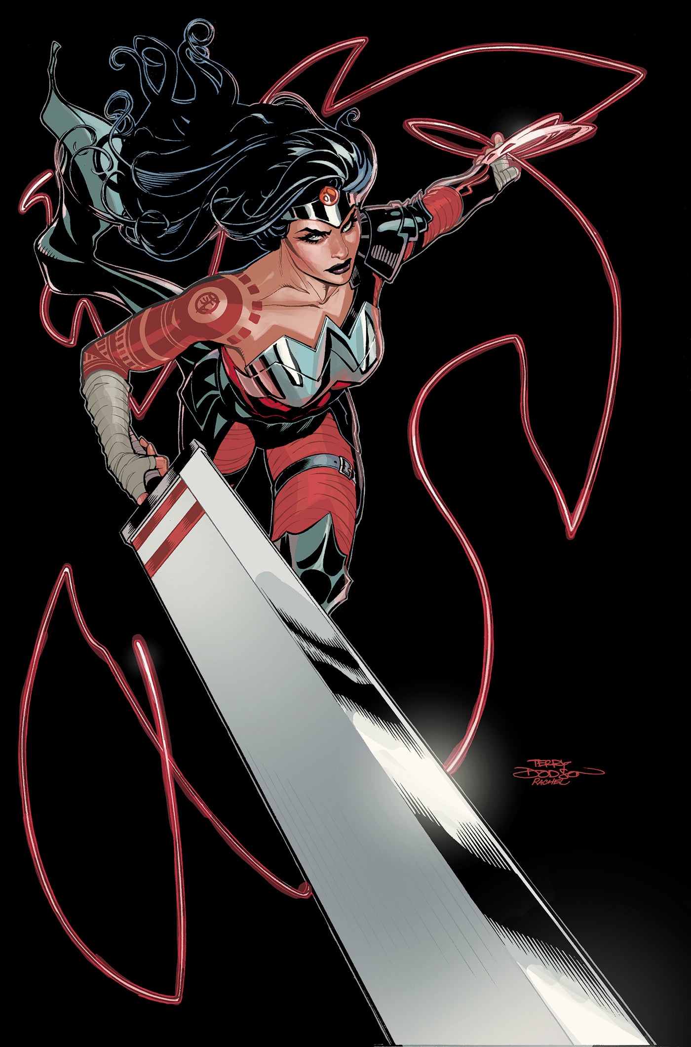 ABSOLUTE WONDER WOMAN #19 COVER D TERRY DODSON CARD STOCK VARIANT