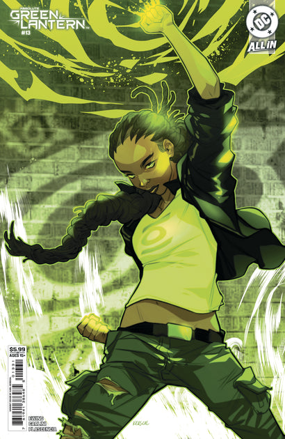 ABSOLUTE GREEN LANTERN #13 COVER C KARL KERSCHL CARD STOCK VARIANT