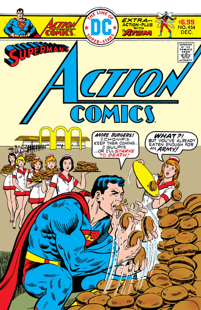 ACTION COMICS #454 FACSIMILE EDITION COVER C BOB OKSNER FOIL VARIANT