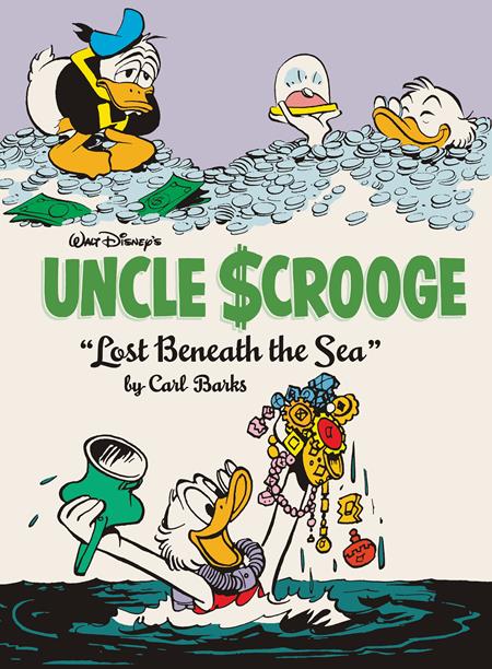 WALT DISNEYS UNCLE SCROOGE HC VOL 30 LOST BENEATH THE SEA THE COMPLETE CARL BARKS DISNEY LIBRARY