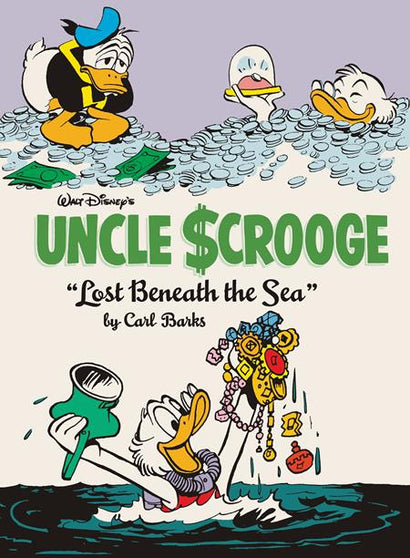 WALT DISNEYS UNCLE SCROOGE HC VOL 30 LOST BENEATH THE SEA THE COMPLETE CARL BARKS DISNEY LIBRARY