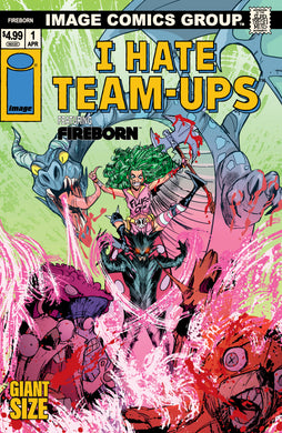 FIREBORN #1 COVER N PATRICK MULHOLLAND I HATE FAIRYLAND TEAM UP VARIANT