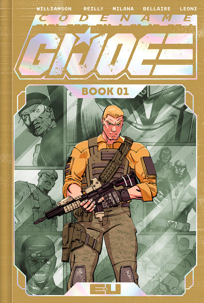CODENAME GI JOE DLX EDITION HARDCOVER BOOK 01 TOM REILLY CVR