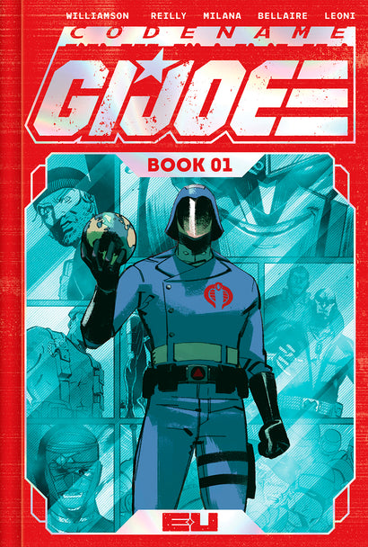 CODENAME GI JOE DLX EDITION HARDCOVER BOOK 01 DIRECT MARKET EXCLUSIVE ANDREA MILANA & ANNALISA LEONI SPOT FOIL CVR