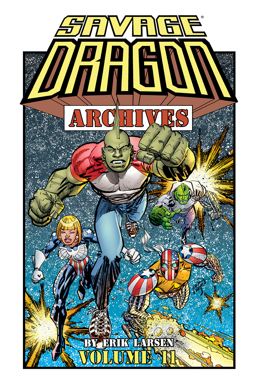 SAVAGE DRAGON ARCHIVES TRADE PAPERBACK VOL 11 