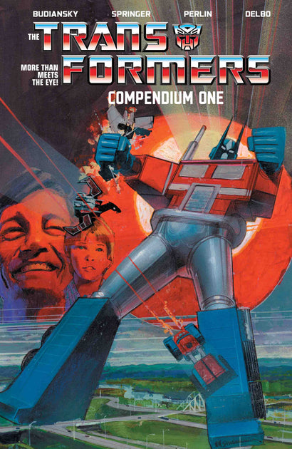 TRANSFORMERS COMPENDIUM TRADE PAPERBACK VOL 01 DIRECT MARKET EXCLUSIVE BILL SIENKIEWICZ CVR