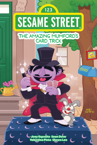 SESAME STREET THE AMAZING MUMFORDS CARD TRICK HARDCOVER