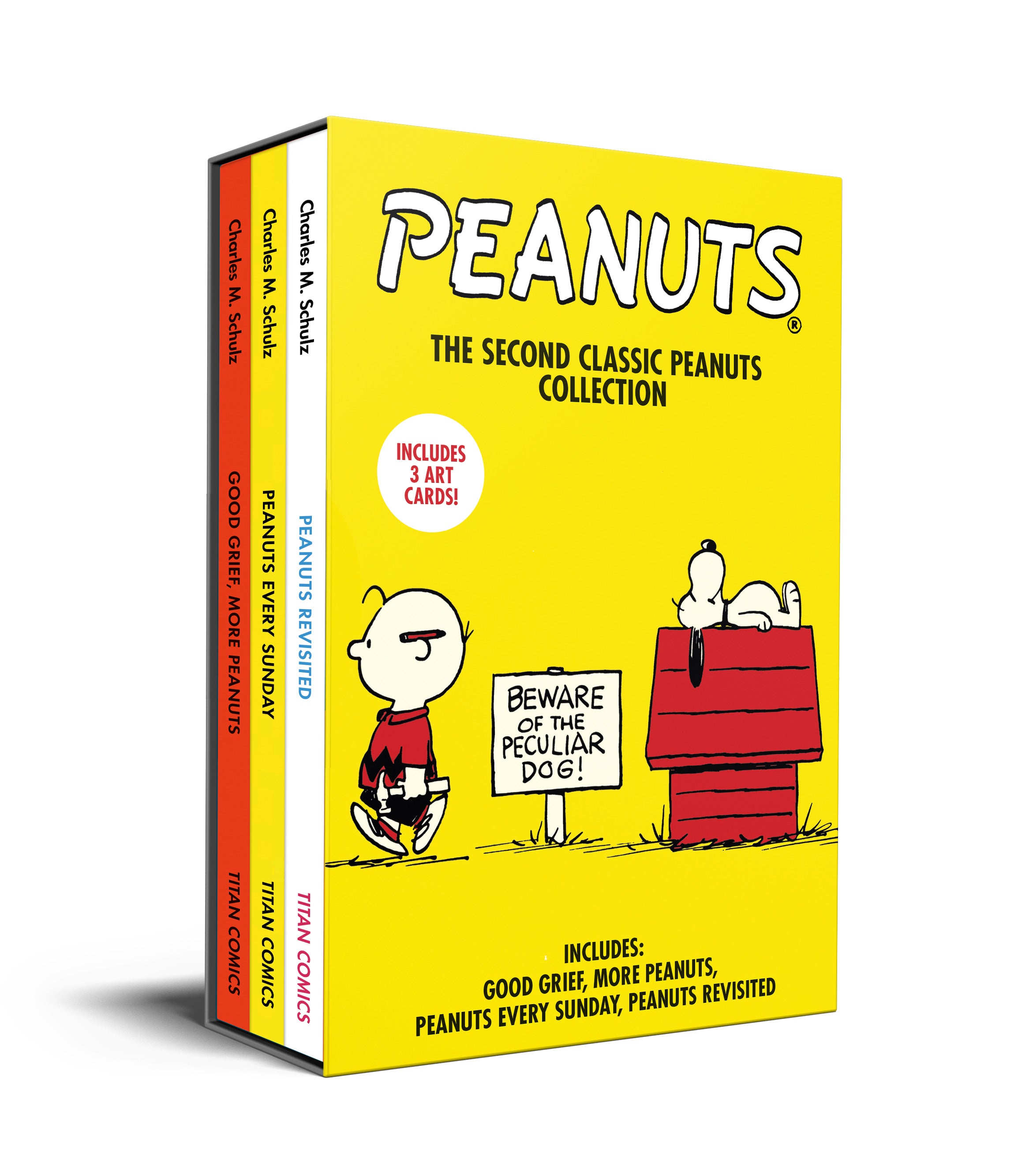 PEANUTS THE SECOND CLASSIC PEANUTS COLLECTION TRADE PAPERBACK SLIPCASE SET