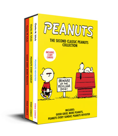PEANUTS THE SECOND CLASSIC PEANUTS COLLECTION TRADE PAPERBACK SLIPCASE SET