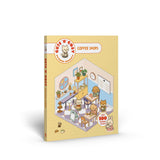 CUTE N COZY STICKER THERAPY TRADE PAPERBACK COFFEE SHOPS