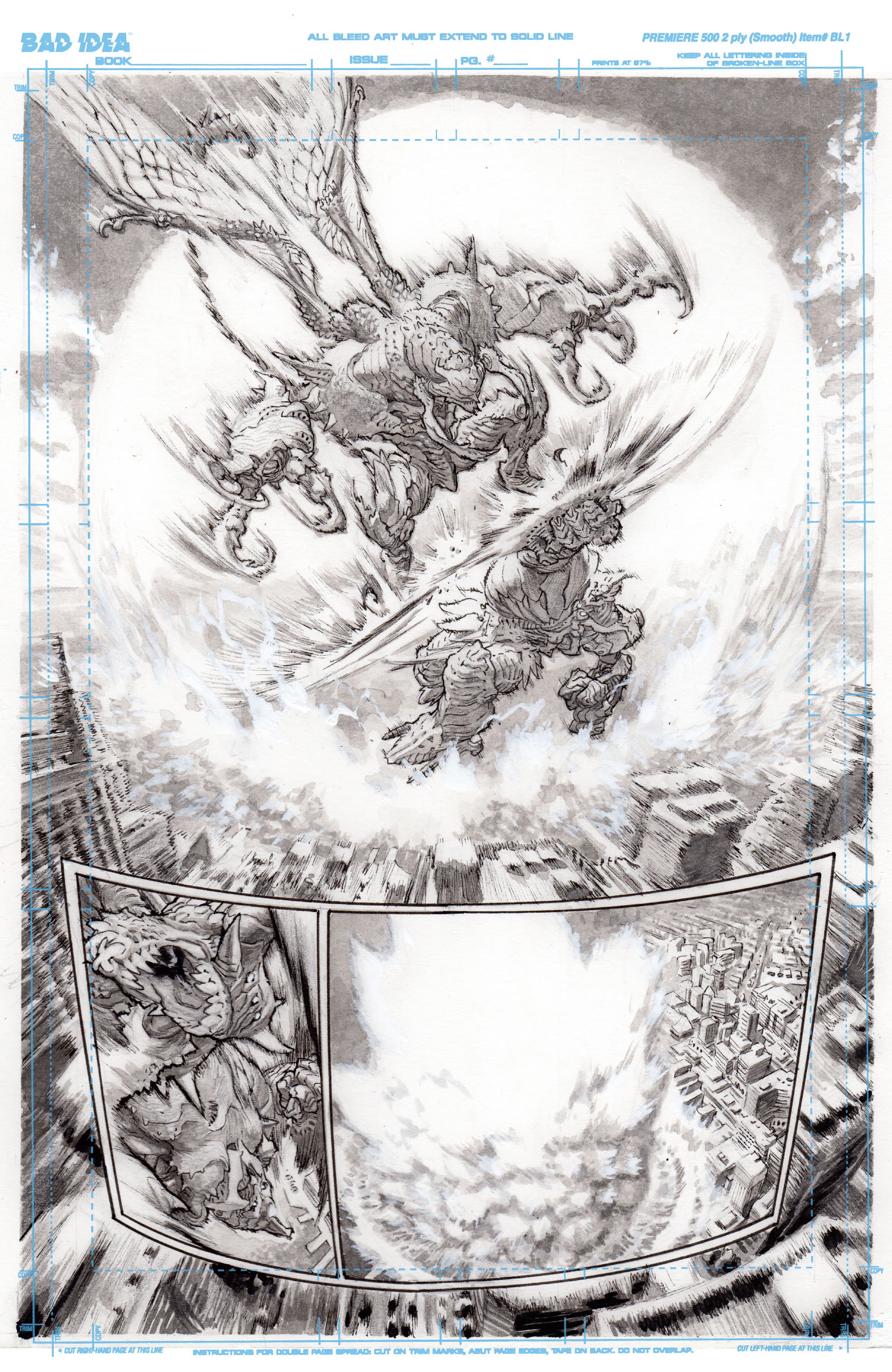 OLYMPUS SAGA MEGALITH #1 COVER G LEWIS LAROSA ORIGINAL ART EDITION 4 VARIANT