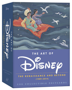 DISNEY THE ART OF DISNEY THE RENAISSANCE AND BEYOND 1989-2014 100 COLLECTIBLE POSTCARDS